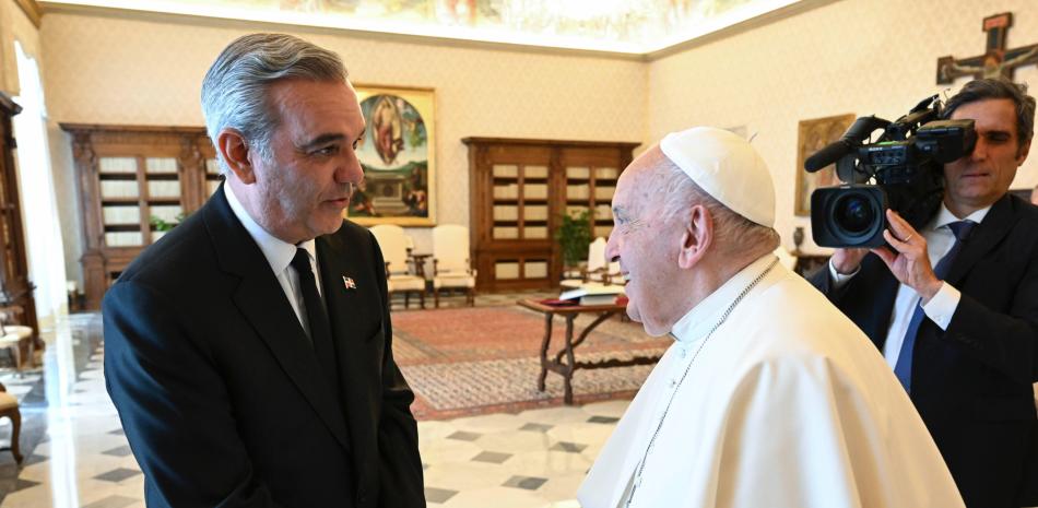 Cibao Noticias El papa Francisco recibe al presidente de la República Dominicana