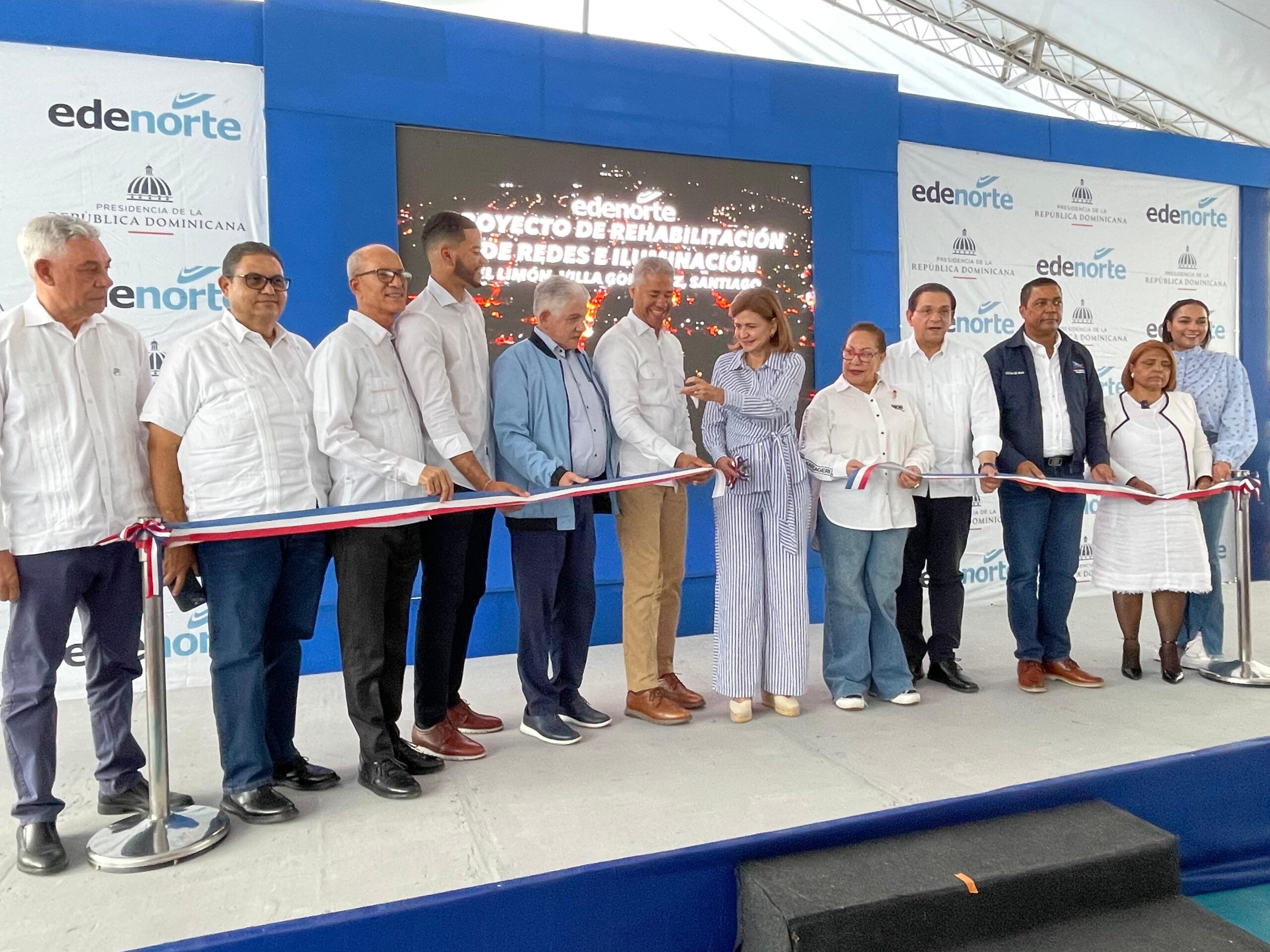Cibao Noticias Vicepresidenta Raquel Peña y Edenorte