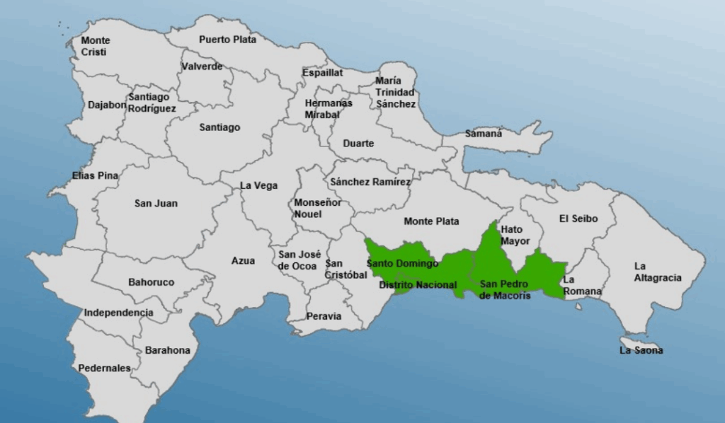 COE emite alerta verde para Sto. Dgo., D.N. y SPM por efectos de vaguada