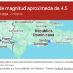 ¿Y tú lo sentiste? Se registra temblor de tierra con magnitud de 4.5