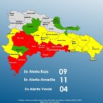 COE declara alerta roja en nueve provincias ante el inminente paso de la tormenta Melissa