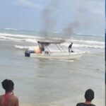 Incendio en una embarcación durante una excursión en la zona de Las Ballenas, el Sistema 911 y organismos de rescate locales permitió controlar la situación