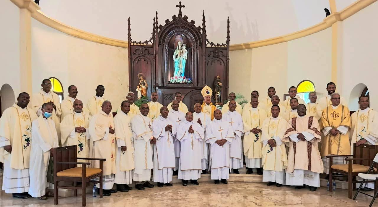Diócesis de Barahona ordenó 6 nuevos diáconos permanentes en celebración de su 50º aniversario
