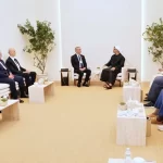 Luis Abinader se reúne en Abu Dhabi con príncipe heredero para fortalecer relaciones bilaterales