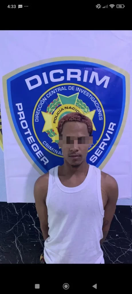 Detienen a “El Ojú” en Los Guaricanos por múltiples órdenes de arresto