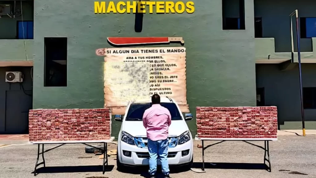 Ejército captura en Montecristi a hombre con 93,000 cigarrillos de contrabando