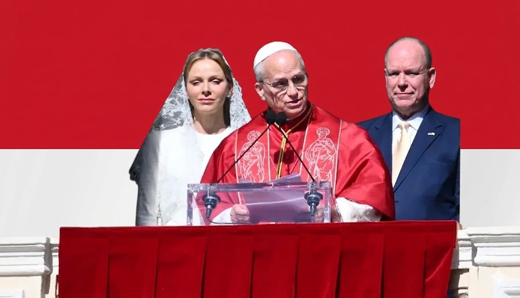 El Papa León XIV critica la prevaricación y la ostentación militar en su visita a Mónaco