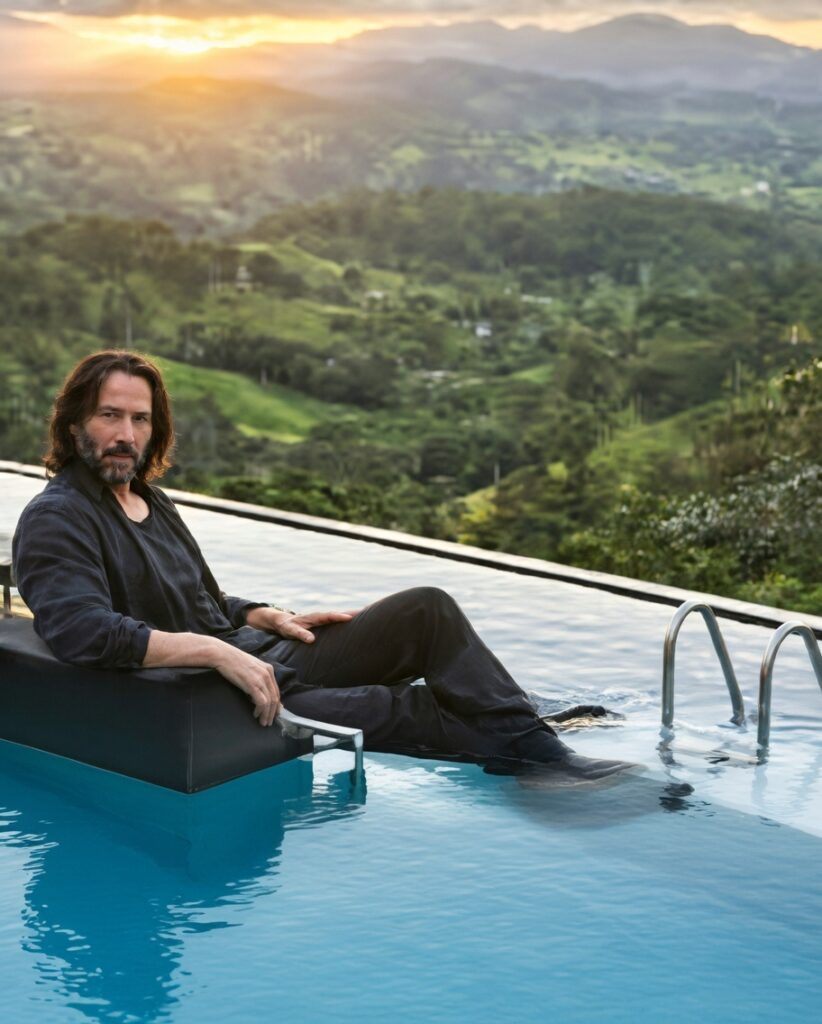 Keanu Reeves, estrella de Hollywood, visita Jarabacoa y se aloja en The SunSet
