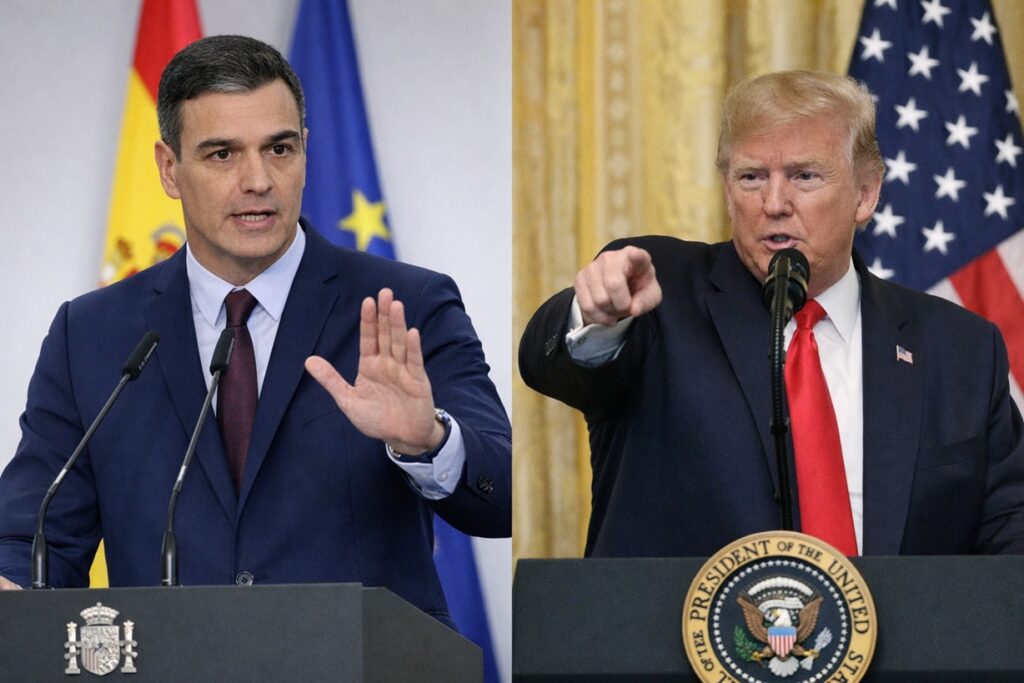 Tensiones entre Donald Trump y Pedro Sánchez se intensifican en medio de la ofensiva contra Irán