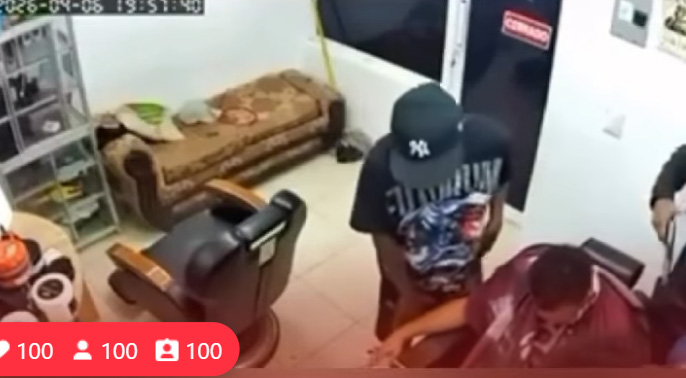 Violento asalto en barbería de Los Multis, Cotuí