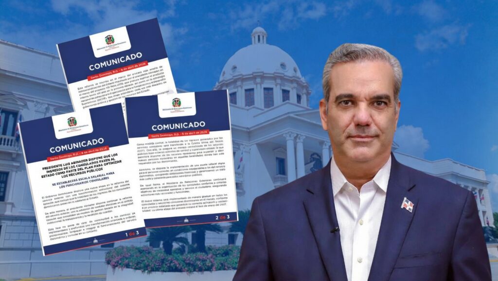 Ingresos de consulados serán transferidos al Estado por disposición de Abinader