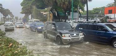 Distrito Nacional: siete puntos críticos de inundación por lluvias