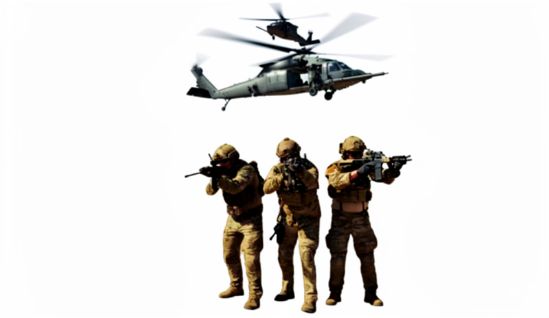 Así fue el rescate del copiloto de caza derribado