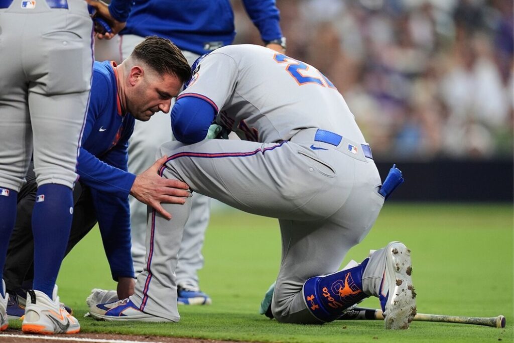 Juan Soto sigue fuera de la alineación de los Mets por una distensión en la pantorrilla