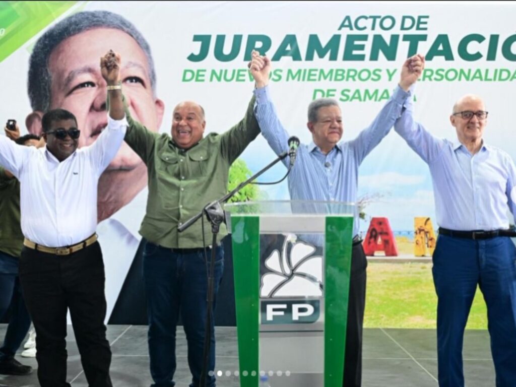 Leonel Fernández lidera multitudinario acto en Samaná y consolida la unión de los principales liderazgos tradicionales de la provincia