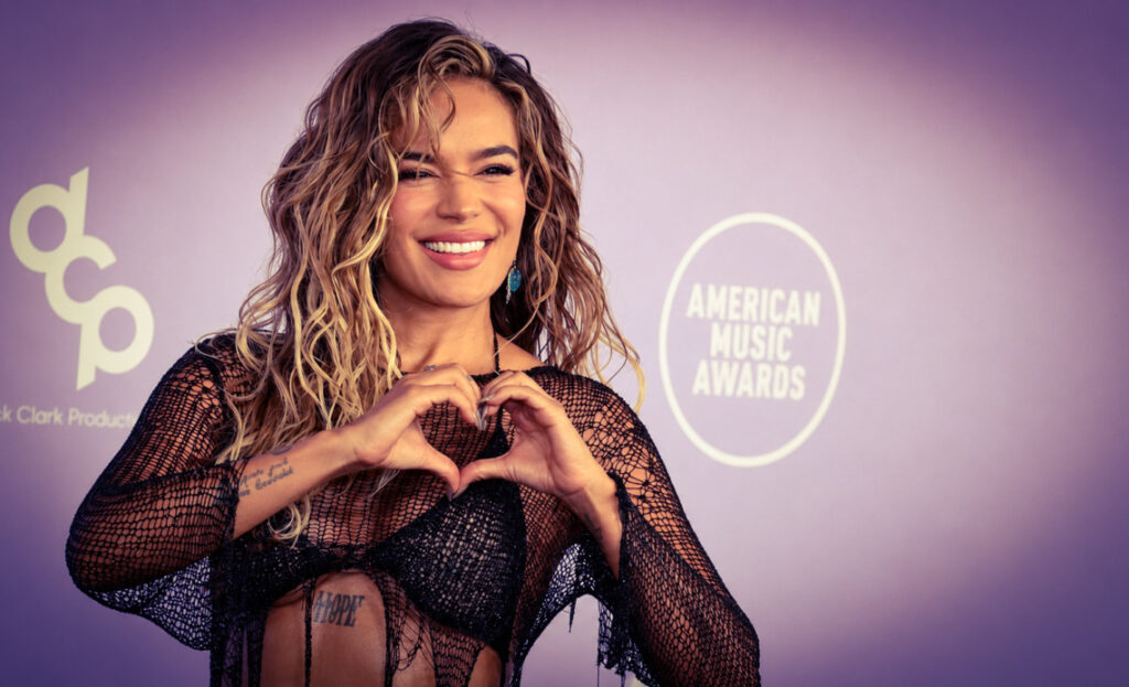 Dos galardones para Karol G en los American Music Awards 2026