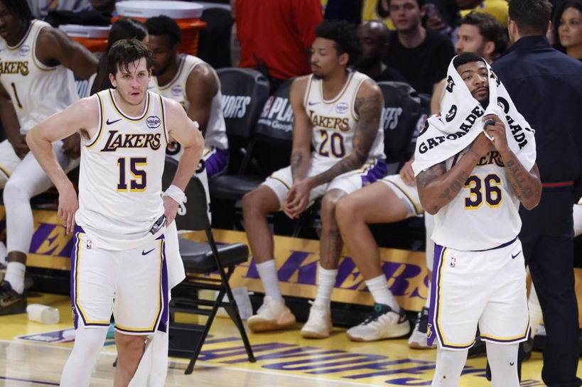 Los Lakers, a un paso del adiós: la temporada pende de un hilo ante un Thunder imparable