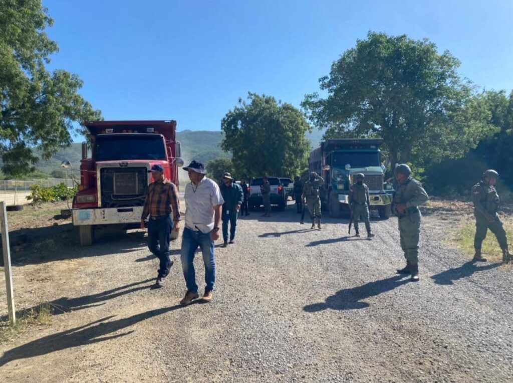 Ministerio de Medio Ambiente y SENPA realizan operativo en el Municipio Navarrete.