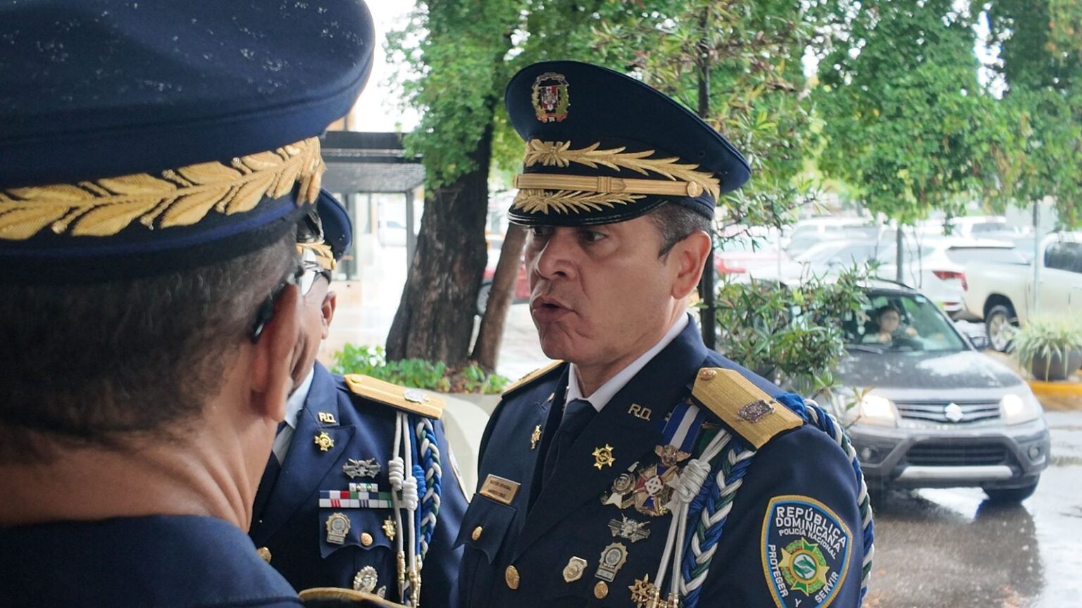 Director policial respalda a familiares de Rafael Antonio Tejeda en velatorio