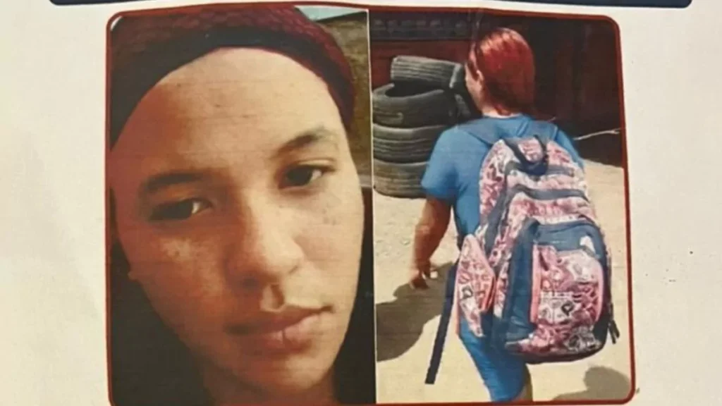 Familiares y autoridades buscan joven desaparecida en Villa Gozalez, Santiago