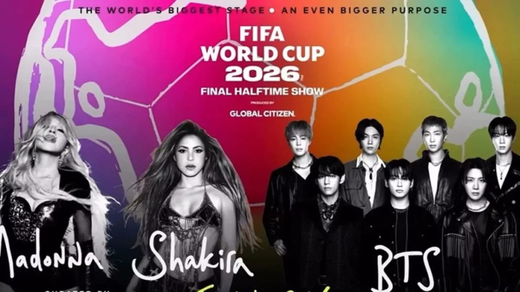Final del Mundial tendrá a Shakira, Madonna y BTS en el show de medio tiempo