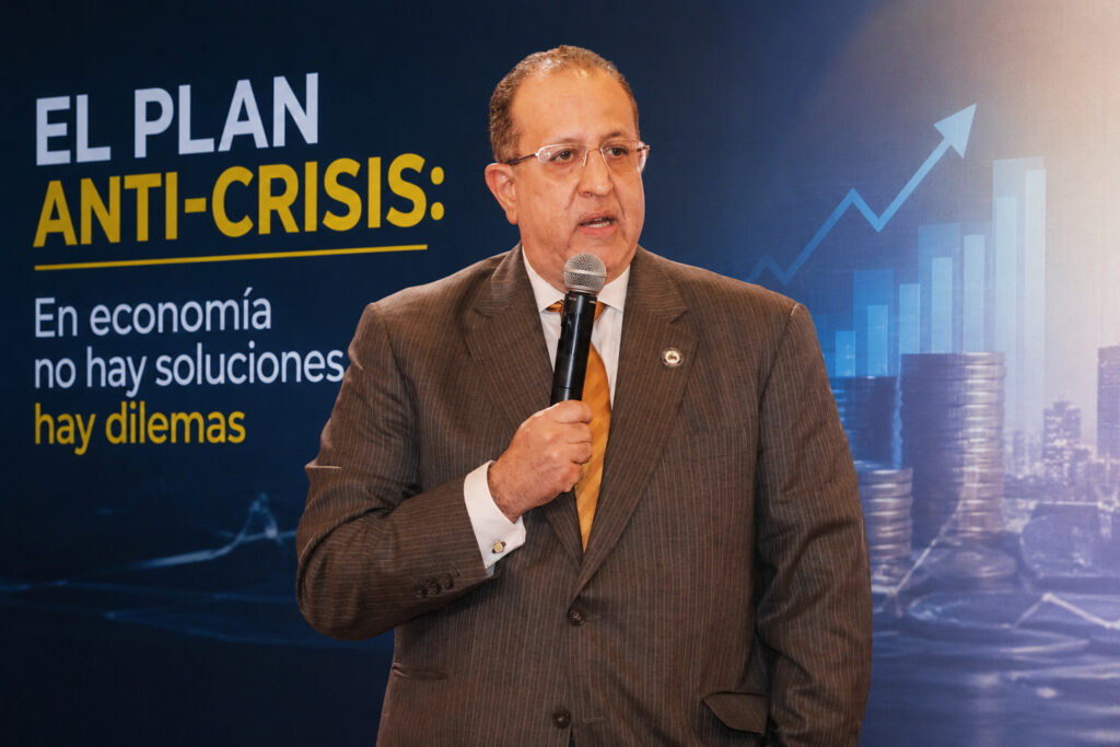 Magín Díaz afirma que el Plan Anti-Crisis enfrenta dilemas económicos