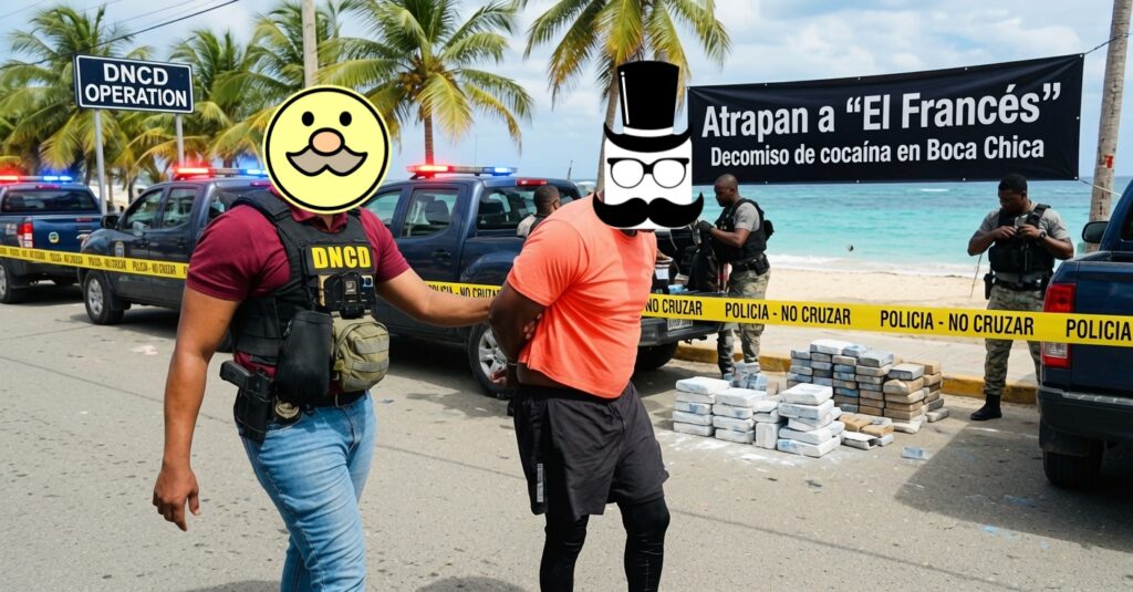 Capturan a “El Francés” por decomiso de cocaína en Boca Chica