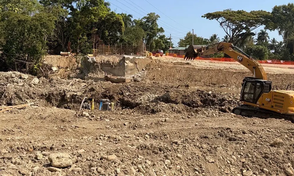 Puerto Plata progresa en reparación de puentes afectados por lluvias