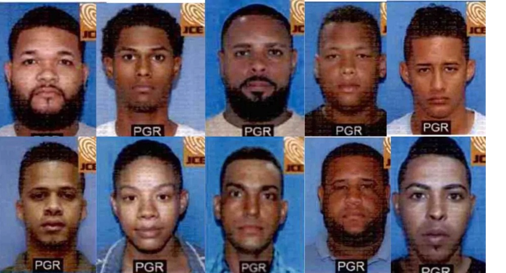 Estos son los rostros de la red que extorsionaba a víctimas en EE. UU. desde RD usando el nombre del Cartel de Sinaloa