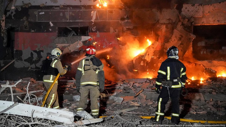 Ataques rusos dejan cinco muertos en Ucrania durante una nueva ofensiva nocturna