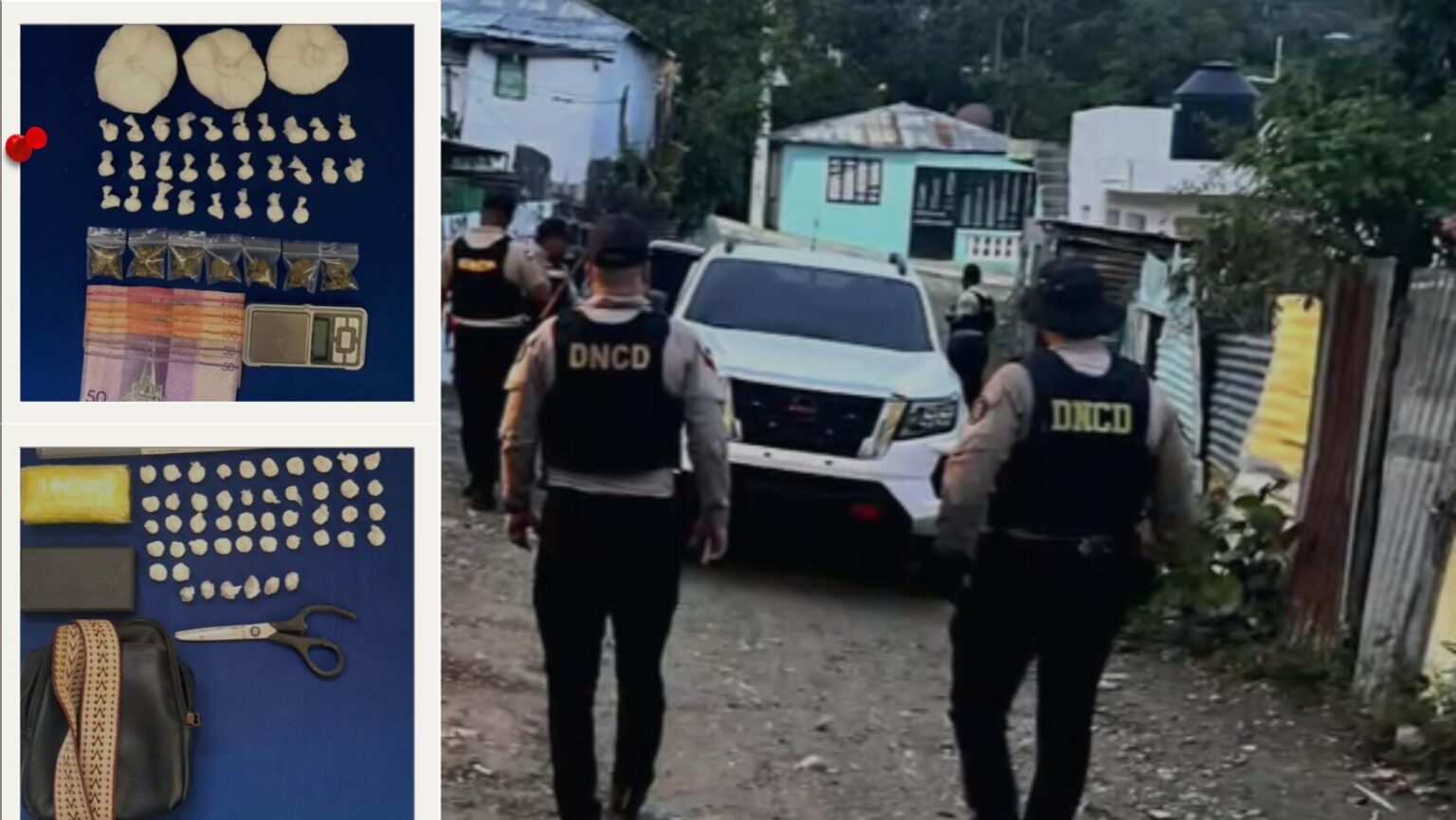 DNCD ejecuta operativos antidrogas en sectores de Azua