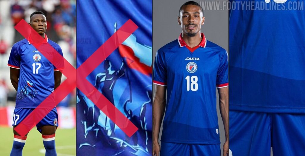 FIFA obliga a Haití a cambiar su camiseta a días de su debut en el Mundial 2026