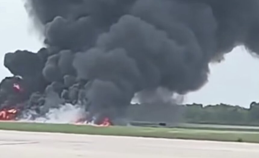 Avión privado se accidenta en el Aeropuerto de La Romana; autoridades investigan causas