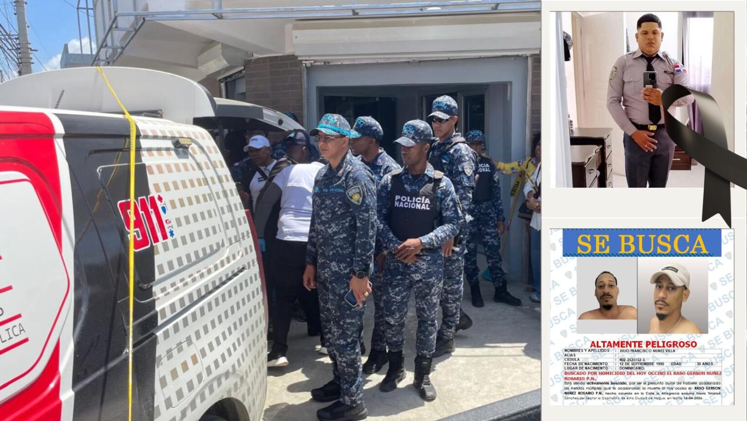 Autor de muerte de raso policial en Nagua es buscado por la Policía