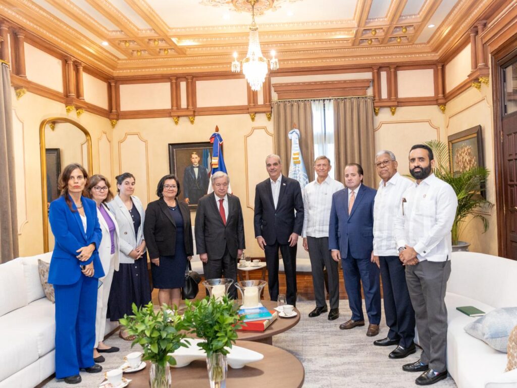 António Guterres agradece apoyo de República Dominicana y afirma que restablecer la seguridad en Haití es una prioridad absoluta