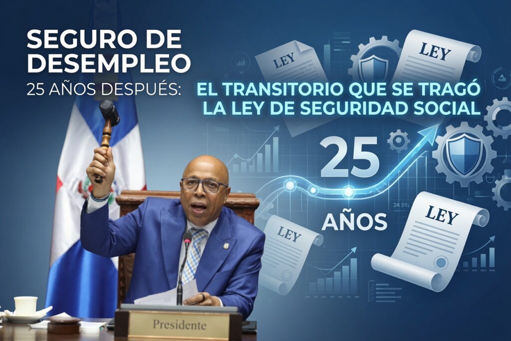 Seguro de desempleo sigue pendiente tras 25 años de la Ley