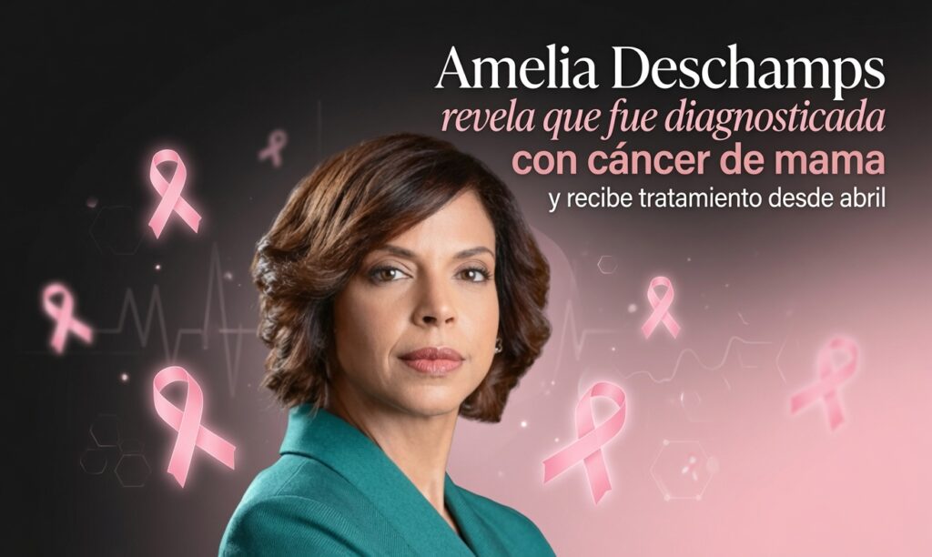 Amelia Deschamps comparte batalla contra cáncer de mama