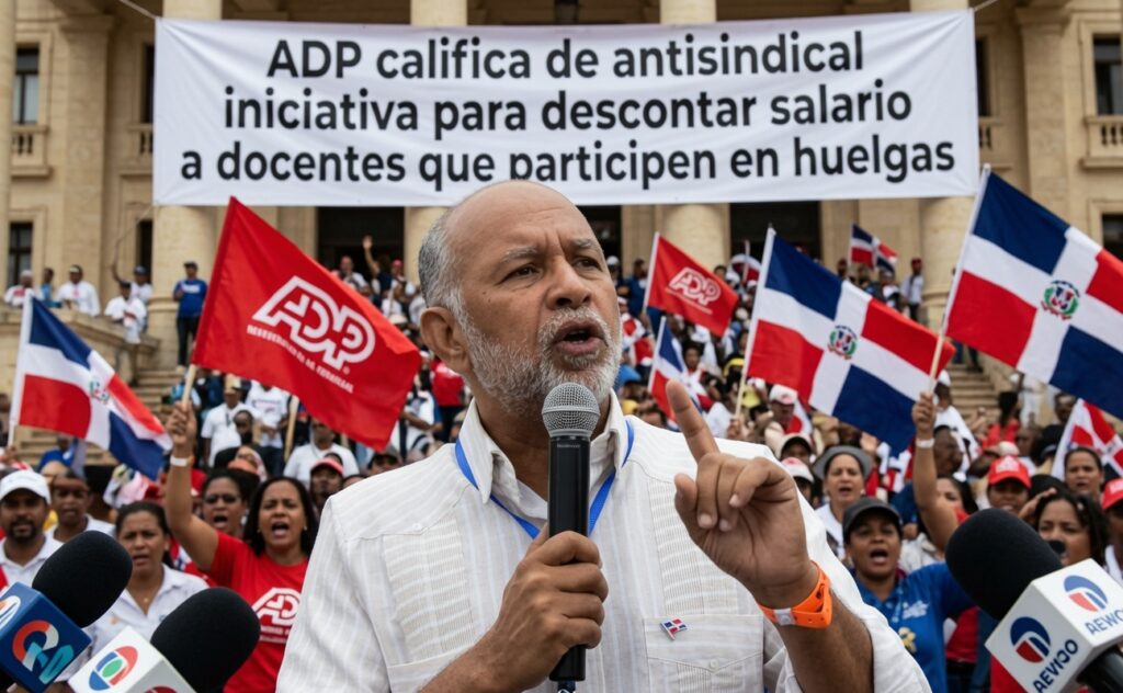 ADP critica proyecto que busca descontar salarios a maestros en huelga