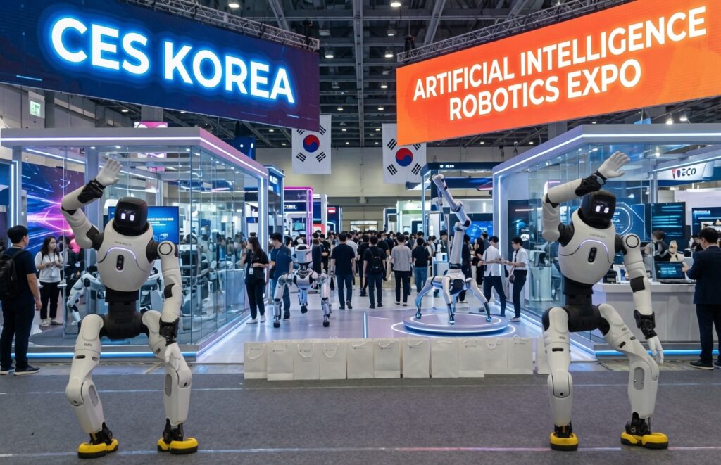 La mayor muestra tecnológica de Corea del Sur destaca innovación en IA y robótica