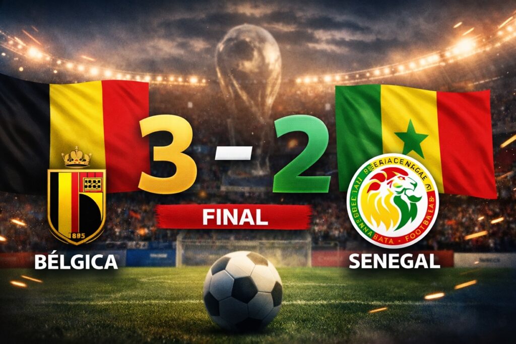 Bélgica remonta de forma épica y elimina a Senegal en Seattle: avanza a octavos del Mundial 2026