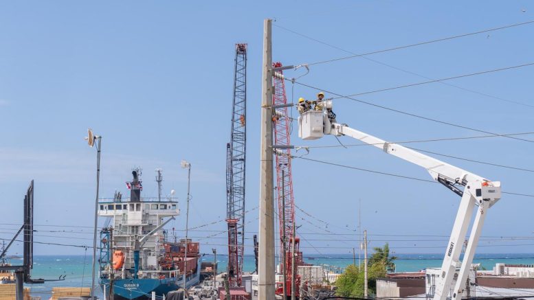 ETED continuará este sábado con la segunda etapa de los trabajos de reconducción de la línea de 69 kV en Puerto Plata