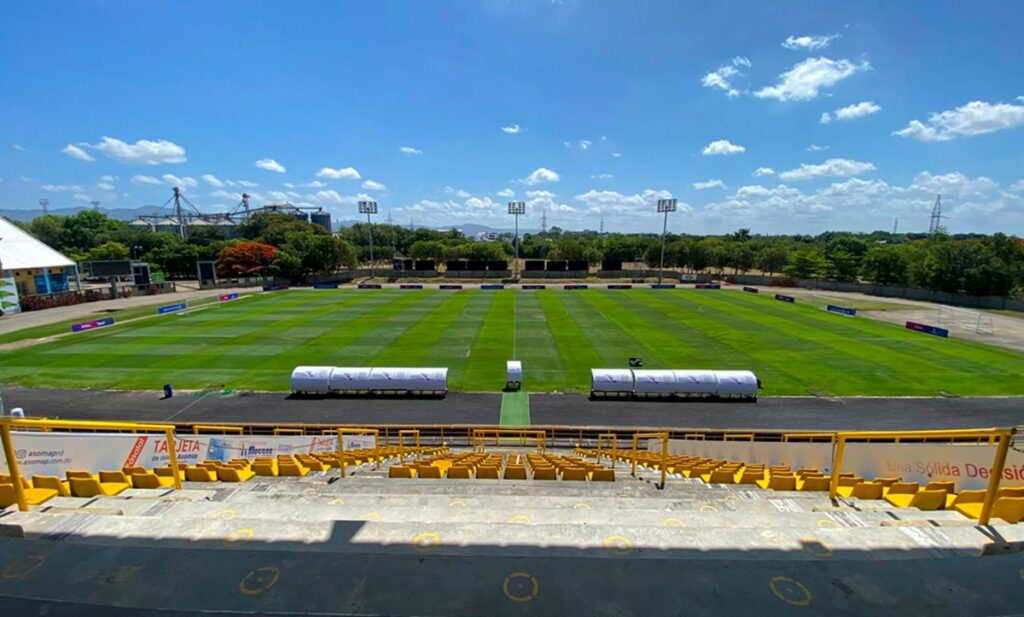 Estadio Moca 85 recibe hoy el fútbol de los Juegos Deportivos Nacionales SD 2026