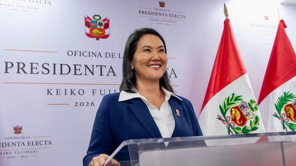 Keiko Fujimori recibe este miércoles las credenciales que la acreditan como presidenta electa de Perú