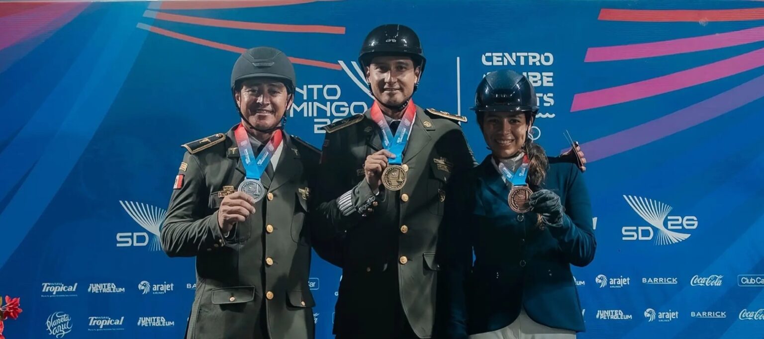 México arrasa en el concurso completo de equitación y conquista doble oro en Santo Domingo 2026