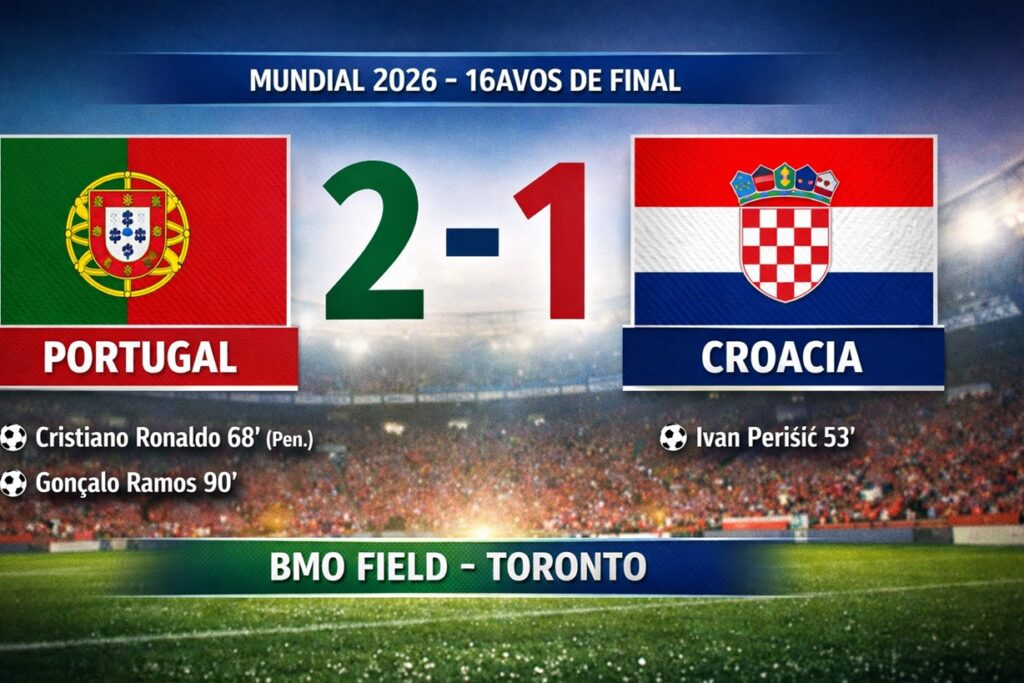 Portugal elimina a Croacia con un gol agónico de Gonçalo Ramos y avanza a octavos del Mundial 2026