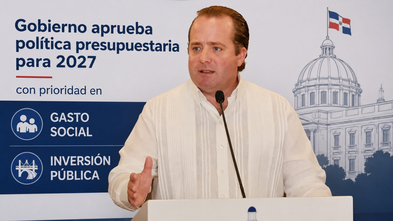 Política presupuestaria 2027 del Gobierno prioriza gasto social e inversión pública