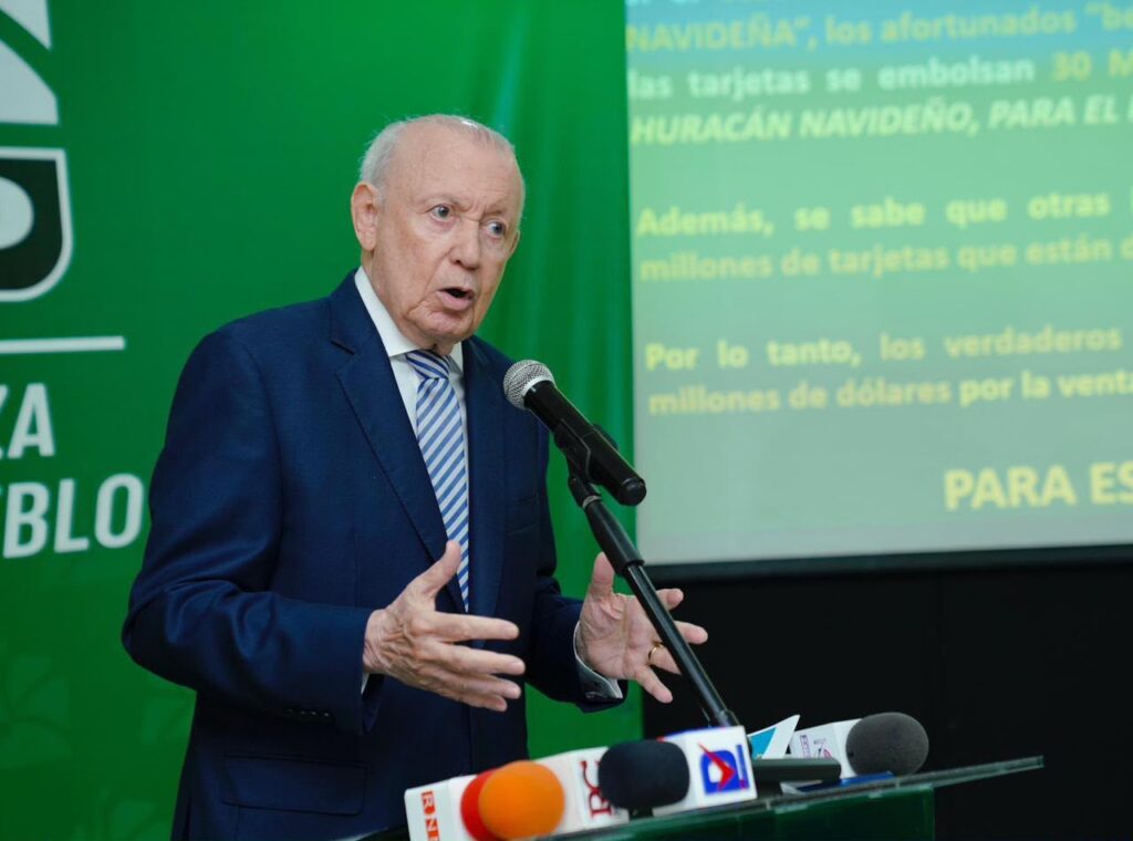 Rafael Alburquerque desafía cifras oficiales sobre pobreza en el país