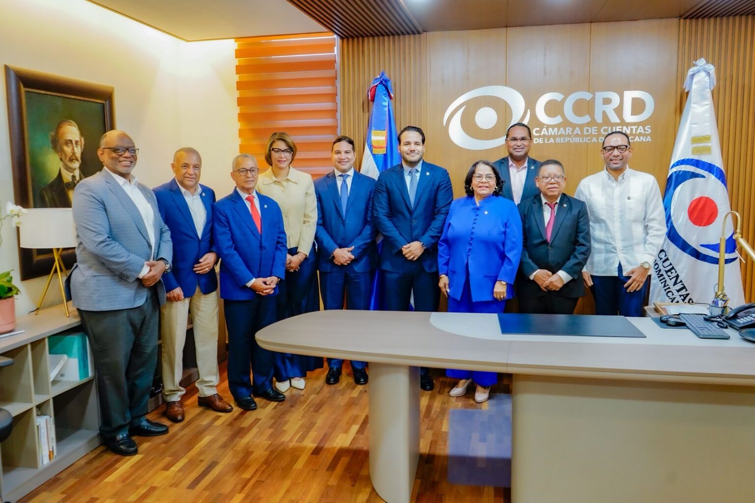 Pleno de la Cámara de Cuentas presenta a diputados avances de gestión y principales desafíos institucionales