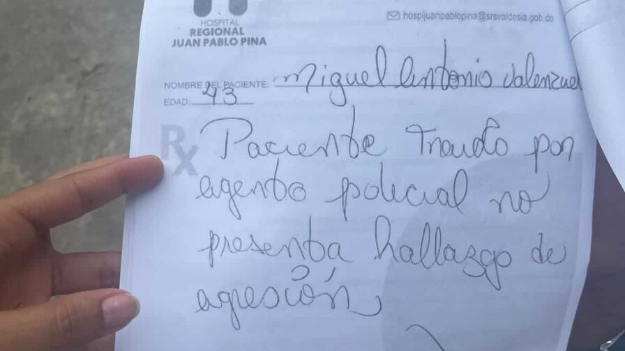 Abogado asegura que hombre fallecido en destacamento no mostraba signos de agresión