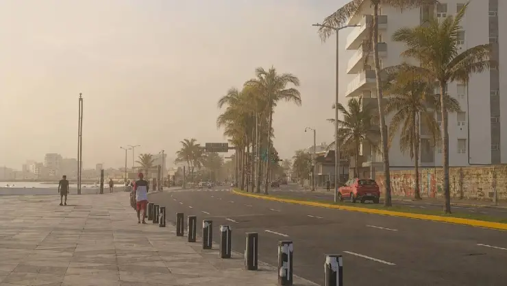 Tiempo en RD influenciado por polvo del Sahara y vaguada
